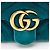 Borsa Gucci Matelasse Velvet GG Marmont Small Flap Blu - vista 9