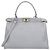 Fendi Borsa Tote Peekaboo Medium a tracolla Grigio - vista 2