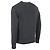 Kiton Felpa Charcoal con Logo Ricamato Multicolor - vista 5