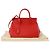 Louis Vuitton Mali Mm Tote Schultertasche Rot