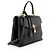 Louis Vuitton Kalbsleder Rose Des Vents MM Top Handle Schwarz - Ansicht 2