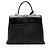 Louis Vuitton Kalbsleder Rose Des Vents MM Top Handle Schwarz - Ansicht 3