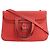 Hermès Halzan 31 Bolso de piel - Rojo Roja - vista 4