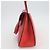 Hermès Halzan 31 Bolso de piel - Rojo Roja - vista 5