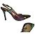 Luciano Padovan Multicolored Python Leather Pointed-Toe Pumps