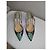 Luciano Padovan Multicolored Python Leather Pointed-Toe Pumps - view 5