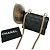 Borsa a spalla Chanel Perfume a forma di pianoforte in pelle nera Nero
