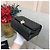 Borsa a spalla Chanel Perfume a forma di pianoforte in pelle nera Nero - vista 9