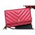 Chanel Lucky Chain Wallet on Chain (WOC) Pelle Lychee Fucsia Rosso