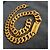 Collana a Catena Maxi Chanel Vintage D'oro - vista 3