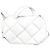 Bottega Veneta Borsa a tracolla Cassette Padded - Bianco
