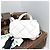 Bottega Veneta Borsa a tracolla Cassette Padded - Bianco - vista 2