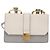 Miu Miu Shoulder Bag Leather Gray Gold Auth bs34805A Brown Golden - view 13