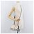 Miu Miu Shoulder Bag Leather Gray Gold Auth bs34805A Brown Golden - view 28