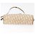 Borsa a Spalla Christian Dior Trotter Canvas Romantic PVC Beige Argento Auth 177266 - vista 5