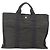 Hermès Borsa HERMES Her LineMM in nylon grigio argento autentica 171228A Marrone - vista 2