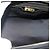 Pequin FENDI Borsa Boston Mini in Tela Pecan PVC Nero Marrone Auth bs34863 - vista 12