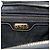 Pequin FENDI Borsa Boston Mini in Tela Pecan PVC Nero Marrone Auth bs34863 - vista 18