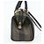 Pequin FENDI Borsa Boston Mini in Tela Pecan PVC Nero Marrone Auth bs34863 - vista 3