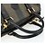 Pequin FENDI Borsa Boston Mini in Tela Pecan PVC Nero Marrone Auth bs34863 - vista 7
