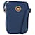 VERSACE Schultertasche Leder Blau Gold Auth 178510A Golden  - Ansicht 1