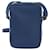 VERSACE Schultertasche Leder Blau Gold Auth 178510A Golden  - Ansicht 2