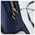 VERSACE Schultertasche Leder Blau Gold Auth 178510A Golden  - Ansicht 9