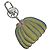 LOUIS VUITTON Portachiavi Pumpkin Charm metal Giallo M01103 LV Auth 170553SAM
