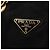 PRADA Chain Schultertasche Wildleder Schwarz Gold Auth bs34965 Golden - Ansicht 17