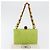CHANEL Matelasse Chain Hand Bag Suede Light green CC Auth 176874SAV Verde chiaro - vista 12