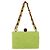 CHANEL Matelasse Chain Hand Bag Suede Light green CC Auth 176874SAV Verde chiaro - vista 2