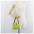 CHANEL Matelasse Chain Hand Bag Suede Light green CC Auth 176874SAV Verde chiaro - vista 24