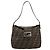 FENDI Borsa Mamma Baguette in tela Zucca Nero Marrone 222826426 Auth fm5313A - vista 13