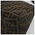 FENDI Borsa Mamma Baguette in tela Zucca Nero Marrone 222826426 Auth fm5313A - vista 14