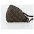 FENDI Borsa Mamma Baguette in tela Zucca Nero Marrone 222826426 Auth fm5313A - vista 3