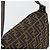 FENDI Borsa Mamma Baguette in tela Zucca Nero Marrone 222826426 Auth fm5313A - vista 6