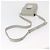 LOUIS VUITTON Taurillon Vertical Wearable Wallet Bag Gray M82568 LV Auth 178538V Marrone - vista 7