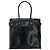 Borsa GUCCI in pelle vernice nera e oro 002 2265 0407 Auth 177511 Nero D'oro - vista 2