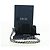 Pochette da collo Christian Dior Trotter Canvas Nero Argento Auth 177974M - vista 12