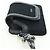 Pochette da collo Christian Dior Trotter Canvas Nero Argento Auth 177974M - vista 4