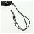 Pochette da collo Christian Dior Trotter Canvas Nero Argento Auth 177974M - vista 6