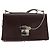 Sac à bandoulière GUCCI en cuir verni marron argent 001 3444 1746 Auth ep14378 Argenté - vue 13