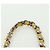 CHANEL Matelasse Chain Shoulder Bag Pelle vernice Giallo Argento CC Auth 177988V - vista 14