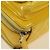 CHANEL Matelasse Chain Shoulder Bag Pelle vernice Giallo Argento CC Auth 177988V - vista 15
