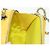 CHANEL Matelasse Chain Shoulder Bag Pelle vernice Giallo Argento CC Auth 177988V - vista 23