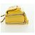 CHANEL Matelasse Chain Shoulder Bag Pelle vernice Giallo Argento CC Auth 177988V - vista 3