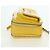 CHANEL Matelasse Chain Shoulder Bag Pelle vernice Giallo Argento CC Auth 177988V - vista 4