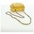 CHANEL Matelasse Chain Shoulder Bag Pelle vernice Giallo Argento CC Auth 177988V - vista 7