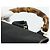Zaino GUCCI Bamboo in pelle nera e oro Auth 176996 Nero D'oro - vista 14