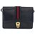 Bolso de hombro GUCCI Sherry Line Cuero Azul Marino Oro Auth 178242 Dorado - vista 13